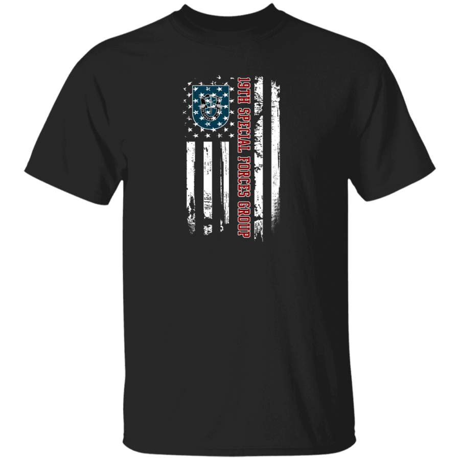 19th Special Forces Group Veteran American Flag Tshirt Veterans Day Christmas Gift Mug