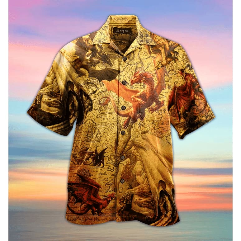 Fantasy World Dragon Hawaii Lover Hawaii Shirt For Men Women Ha29453