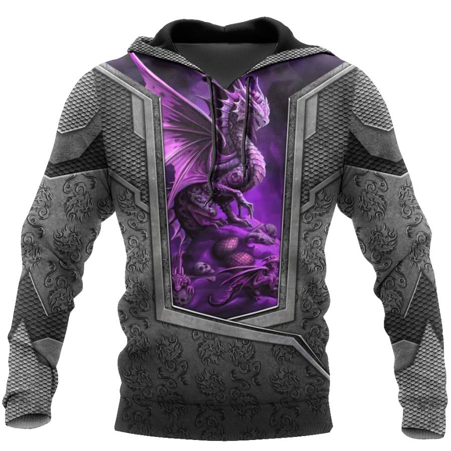 3D Tattoo and Dungeon Dragon Hoodie HAC020111