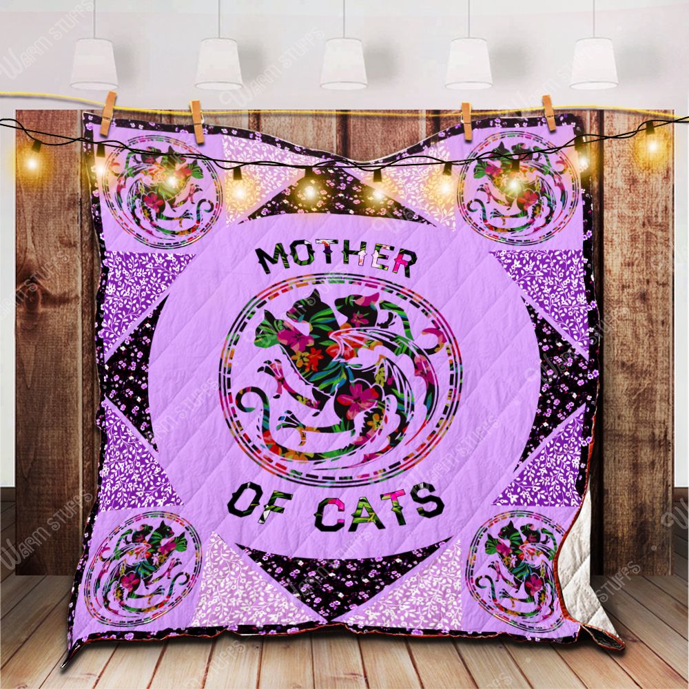 Mother Of Cats KP 3D Quilt Blanket 2783