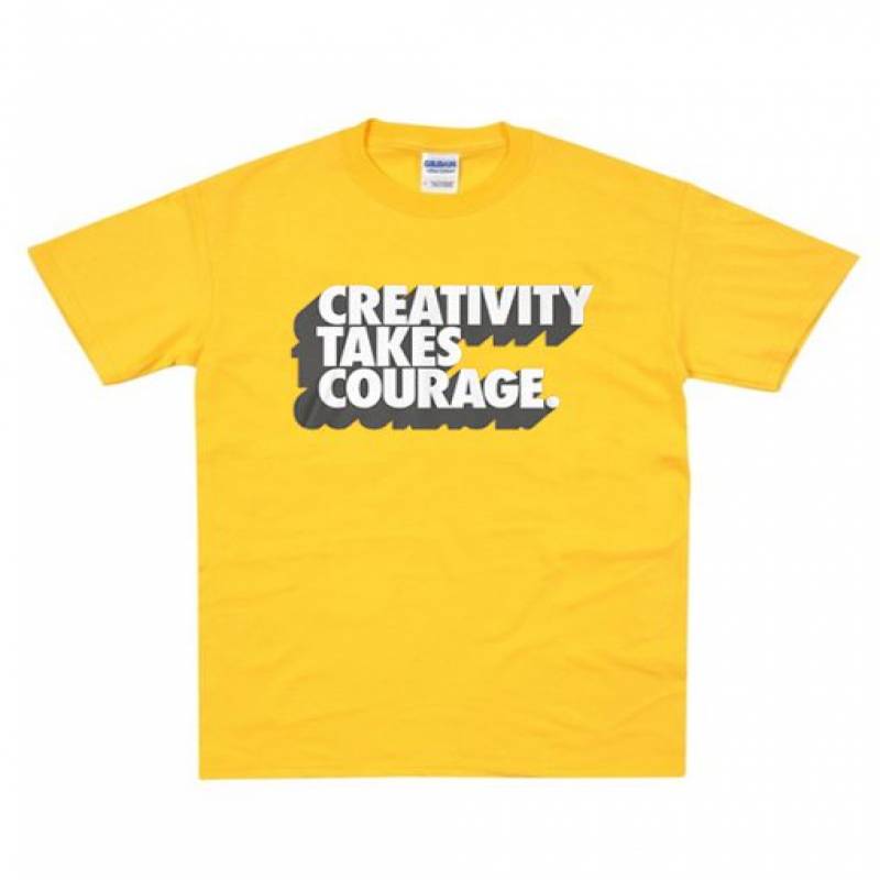 Creativity Takes Courage T Shirt