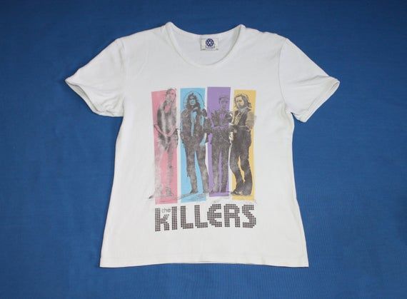 The Killers Shirt American Alternative Rock Band Shirt Heartland Rock Indie Rock Ladies Shirt