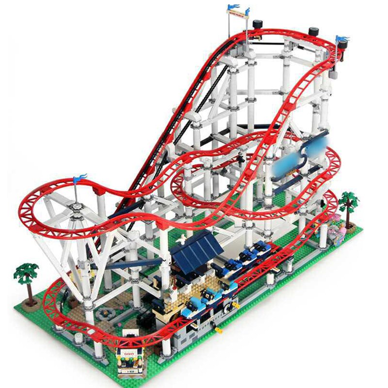 Roller Coaster 4619 PCS 10261 84028 Building Block Model Movable Building Blocks Toys For Children’s Birthday Gifts alx