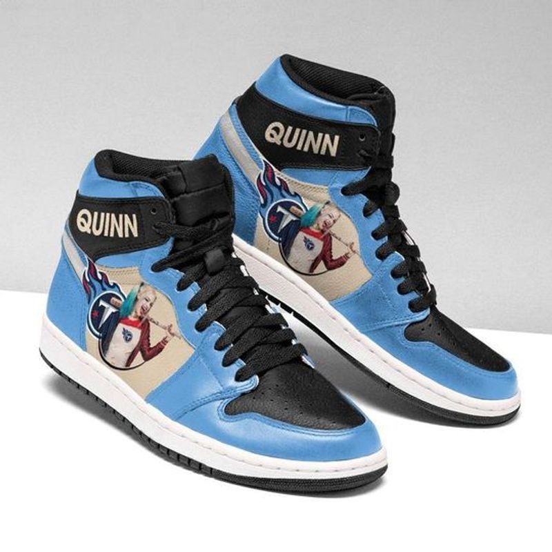 Tennessee Titans Unisex Air Jordan Custom Sneaker L98 Jordan Sneakers Sport Air Jordan High Sneakers Sport Sneakers