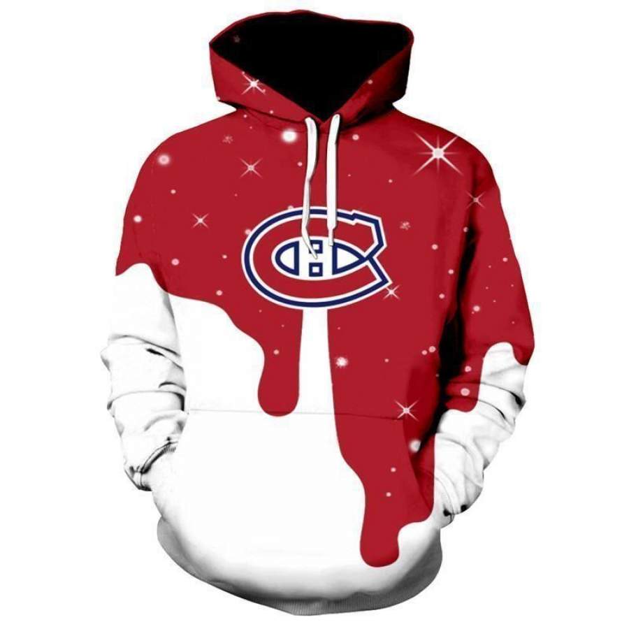 Montreal Canadiens Hoodie 3D Style618 All Over Printed