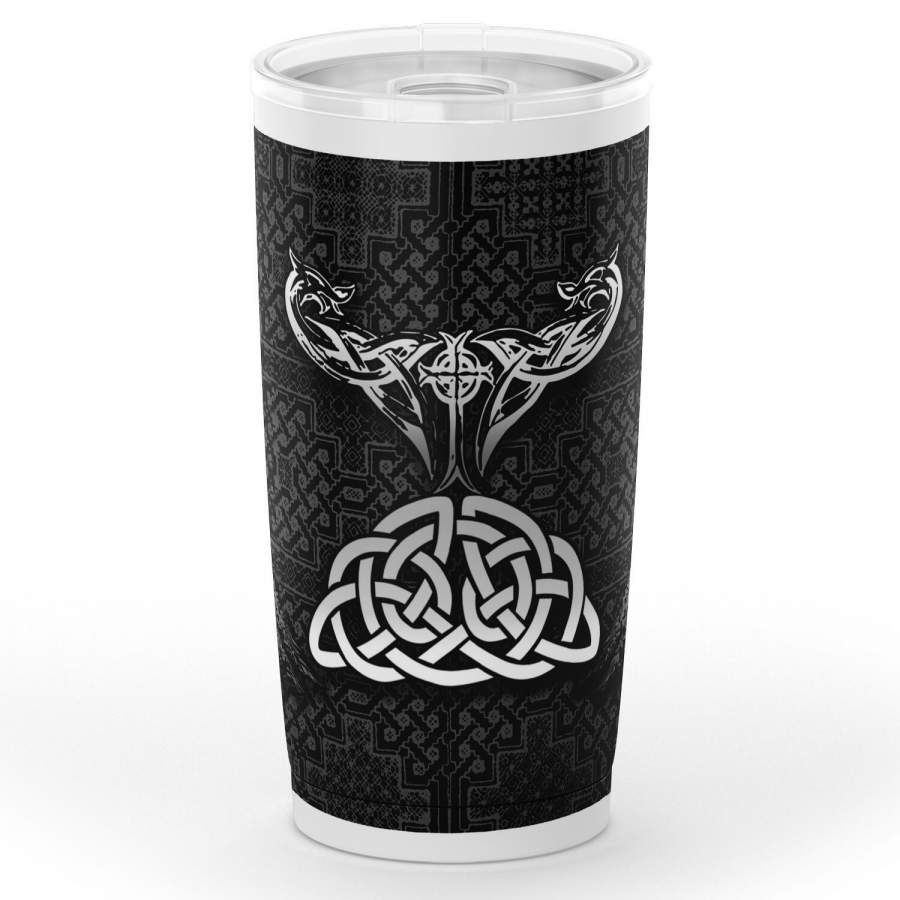 Viking Stainless Steel Insulated Tumbler Cup – Raven Couple 01 17oz/20oz/30oz