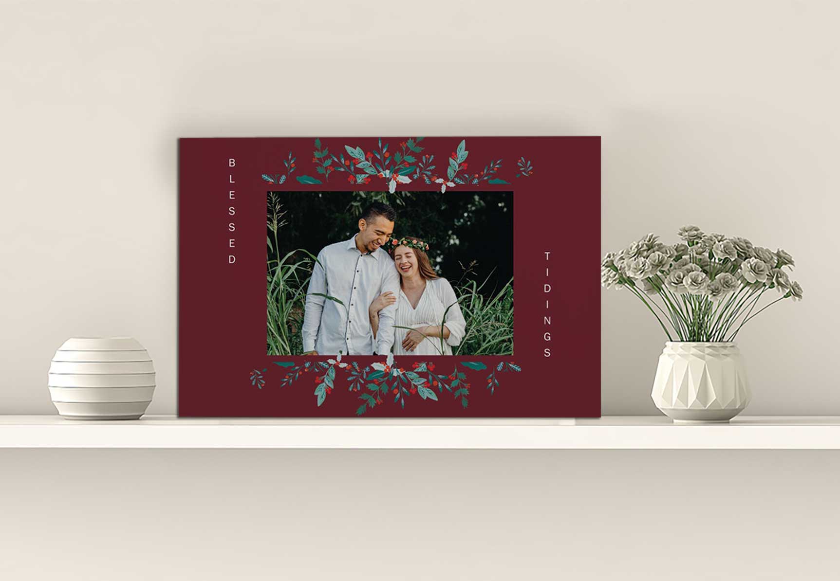 ViticStore™ Wonderful Time, Customize Family Picture Canvas – Christmas canvas for decor, family gift, home decor, christmas gift