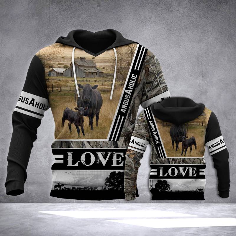 Animal Angus Love Hoodie