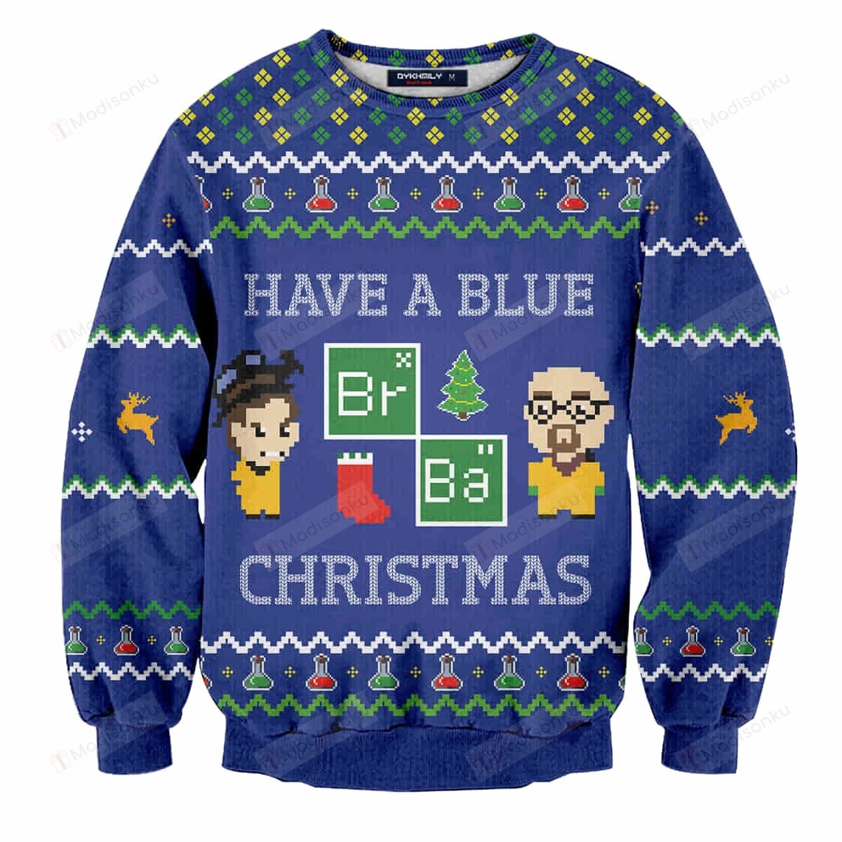 Breaking Bad For Unisex Ugly Christmas Sweater, All Over Print