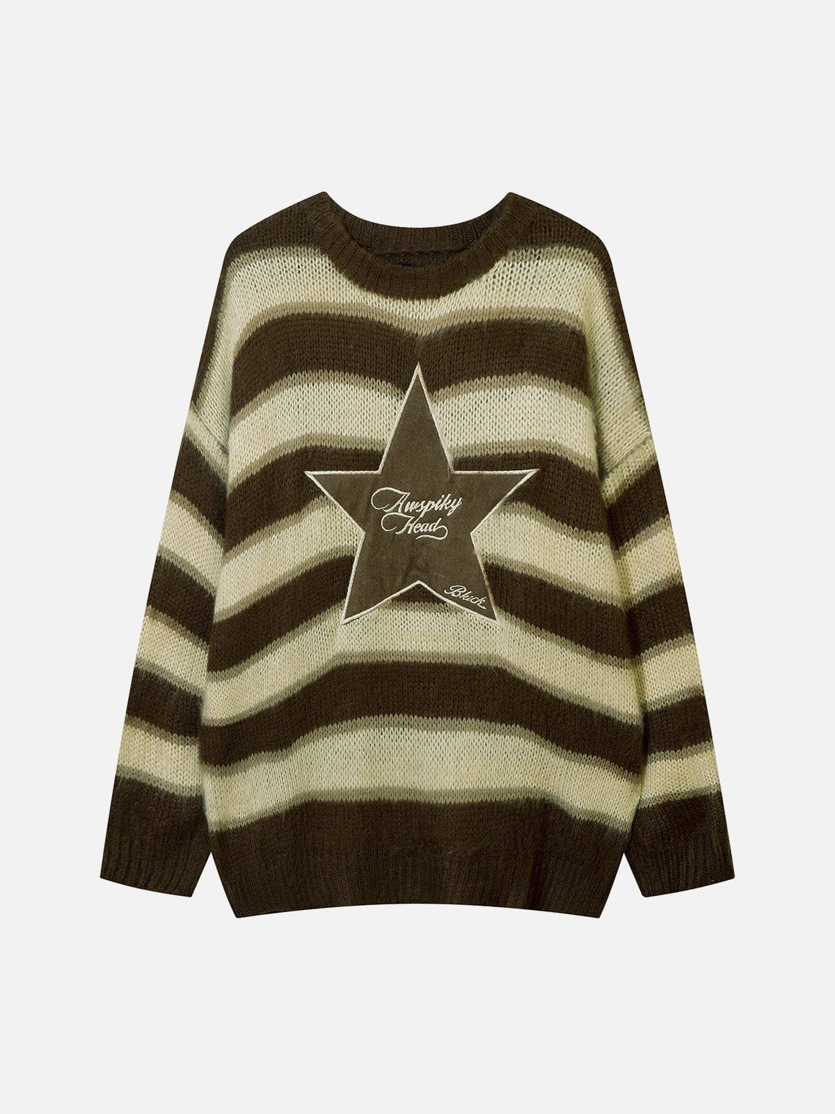 Talishko™ – Striped Stars Graphic Sweater