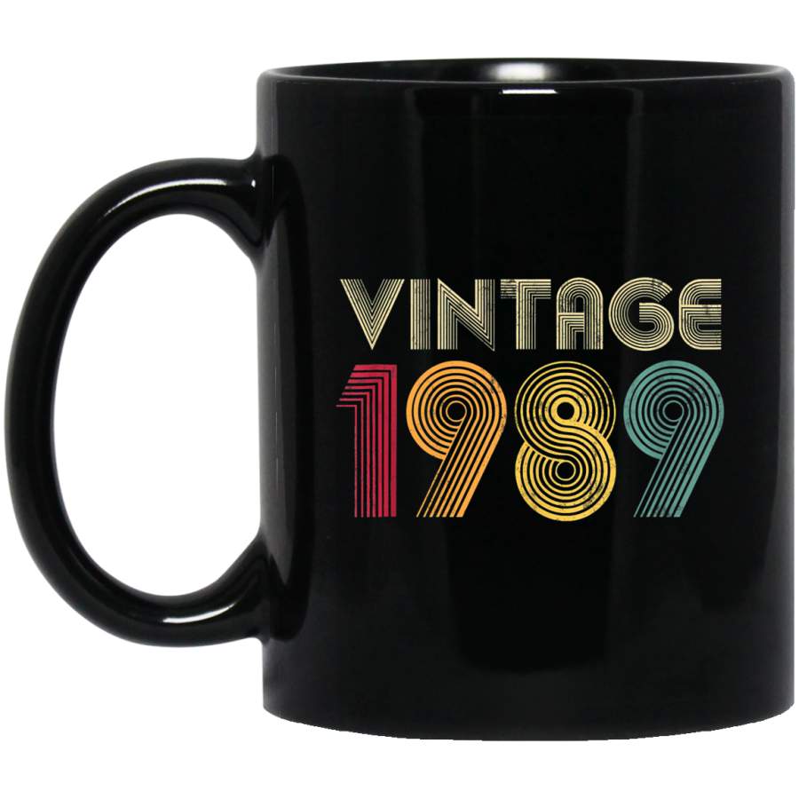 30th Birthday Gift Classic 1989 Vintage 30 Years Coffee Mug