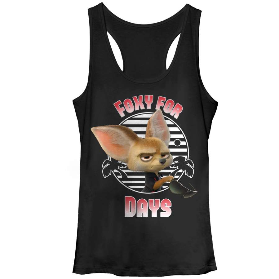 Zootopia Junior’s Finnick Foxy for Days  Racerback Tank