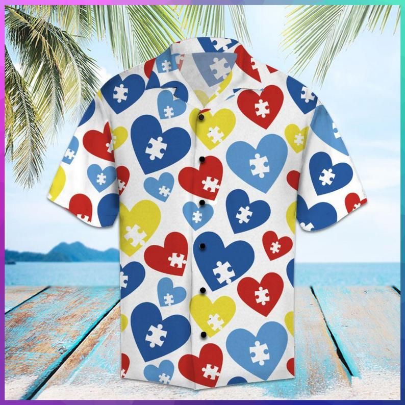 Autism Multicolor Amazing Design Hawaii Shirt Ha52150