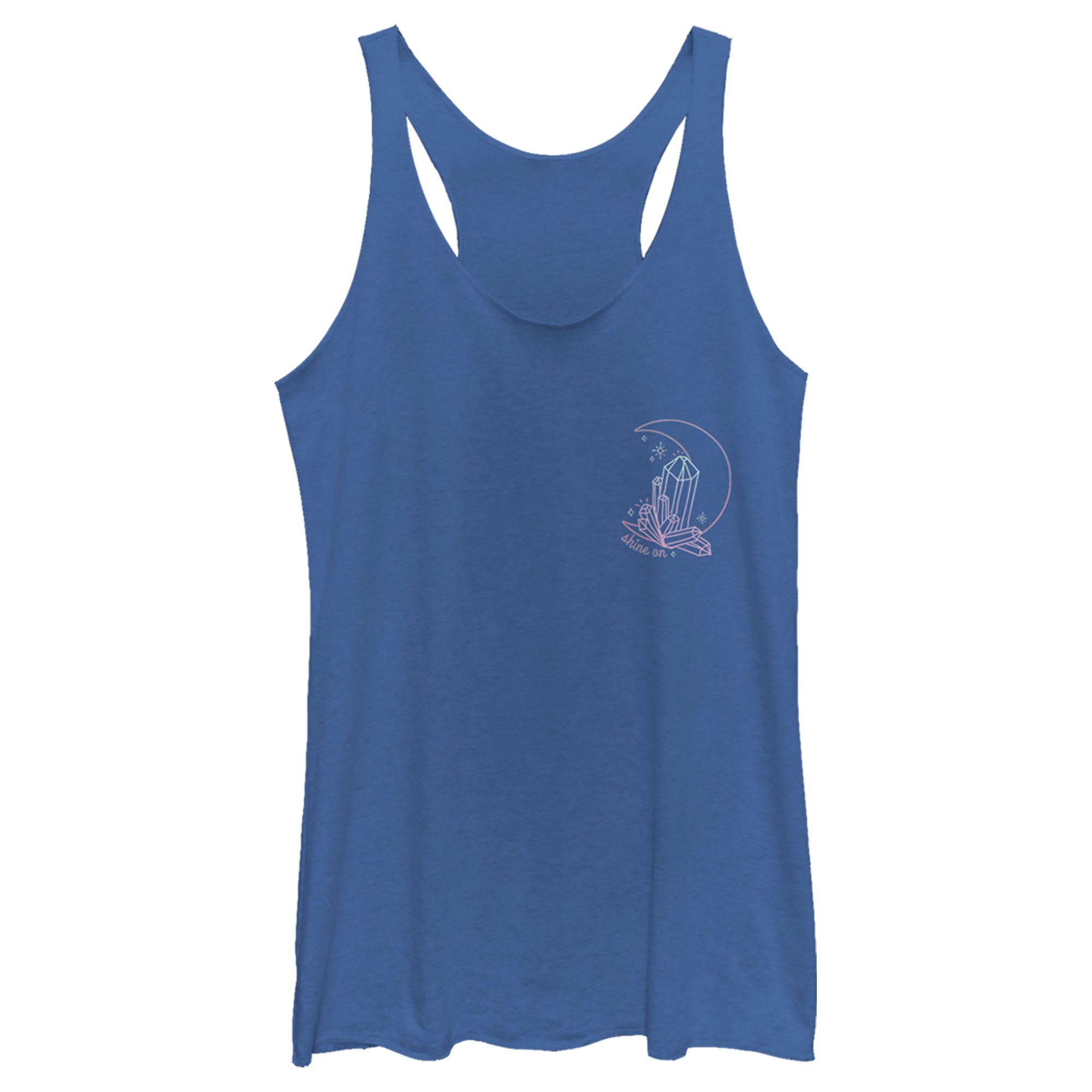 Women’S Lost Gods Shine On Crystal Racerback Tank Top