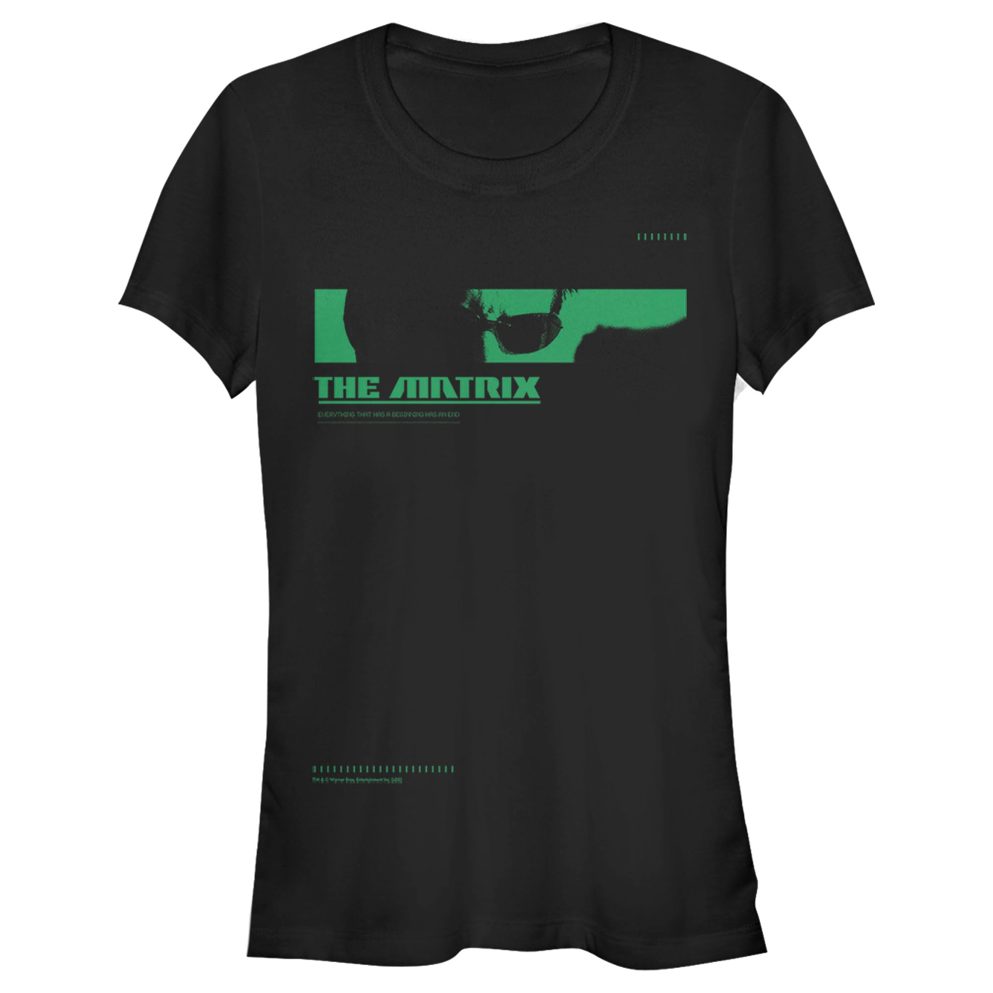 The Matrix Junior’S Neo Close Shot  T-Shirt