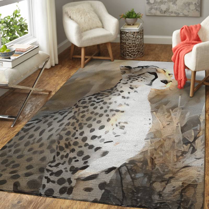 Guardian Cheetah – Animals Area Rug Carpet