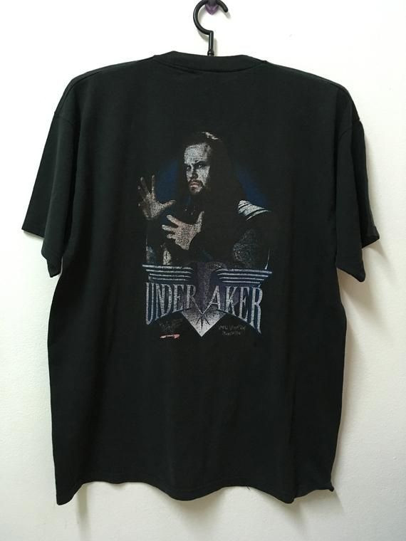 Vintage90S Wwe Wwf Undertaker 1998 Shirt 23 5 Shirt