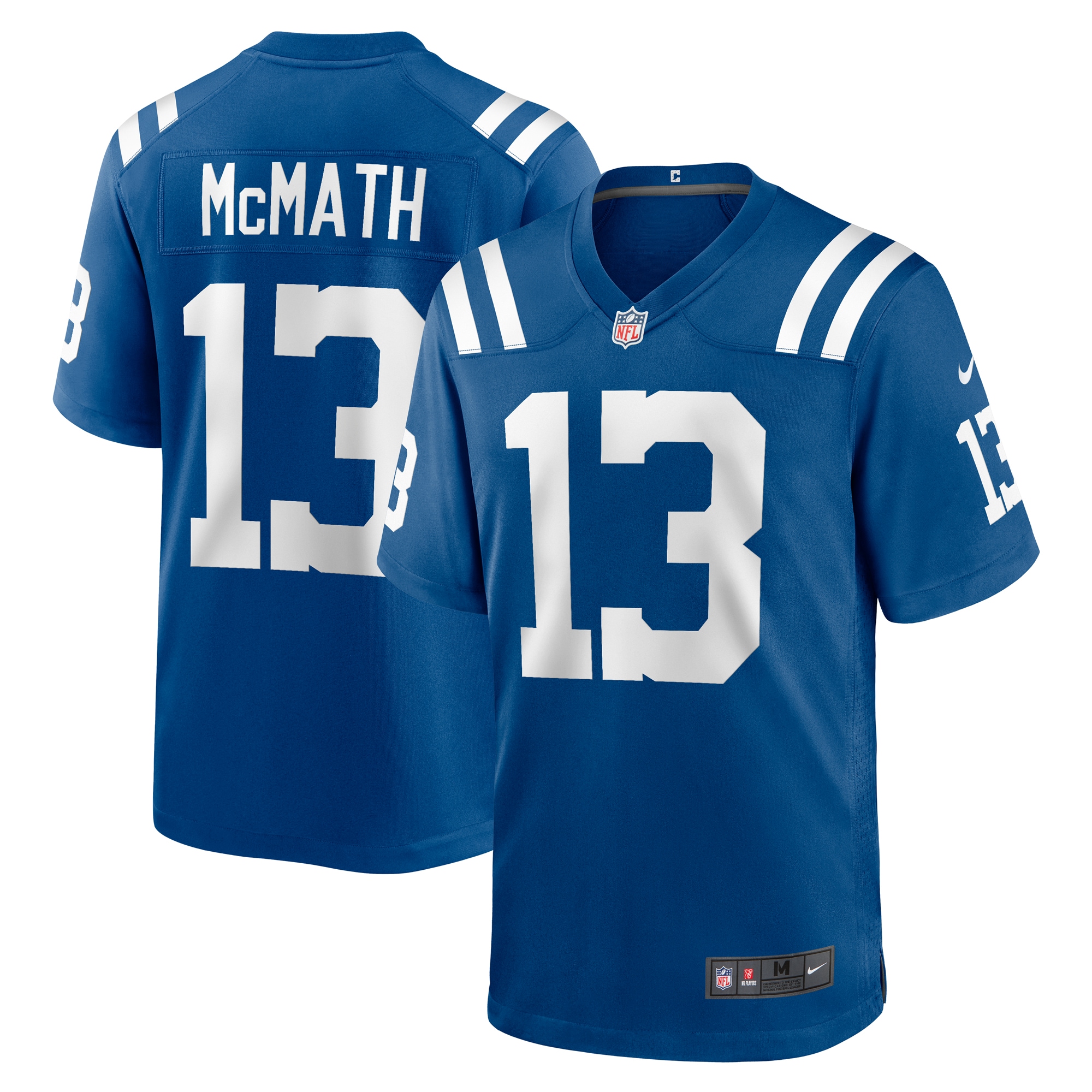 Racey McMath Indianapolis Colts Team Game Jersey – Royal