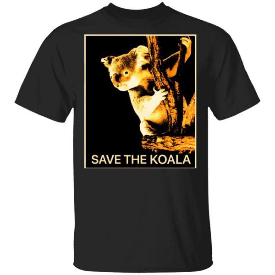 Save The Koalas Bear Australian Animal T-Shirt, Long Sleeve, Hoodie