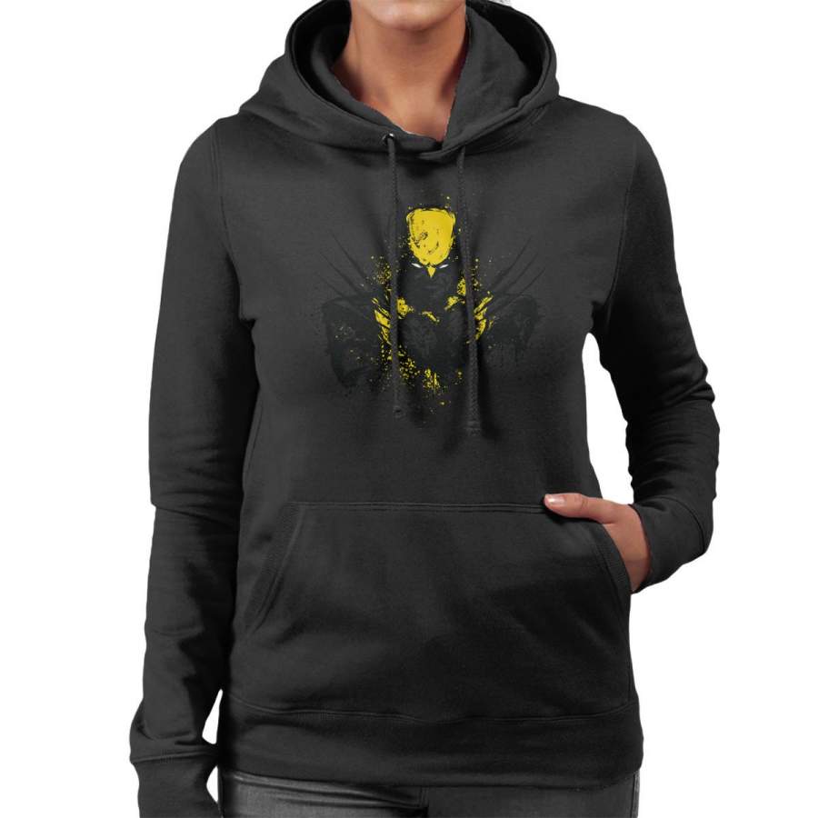 X Men Logan Mutant Rage Women’s Hooded Sweatshirt