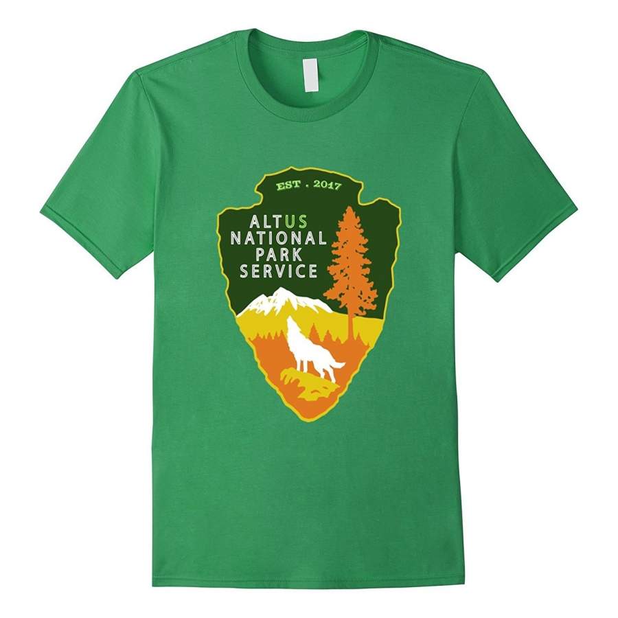 Us National Park Service Resist Bear T-Shirt Cheap Fashion Short Sleeved T Shirt