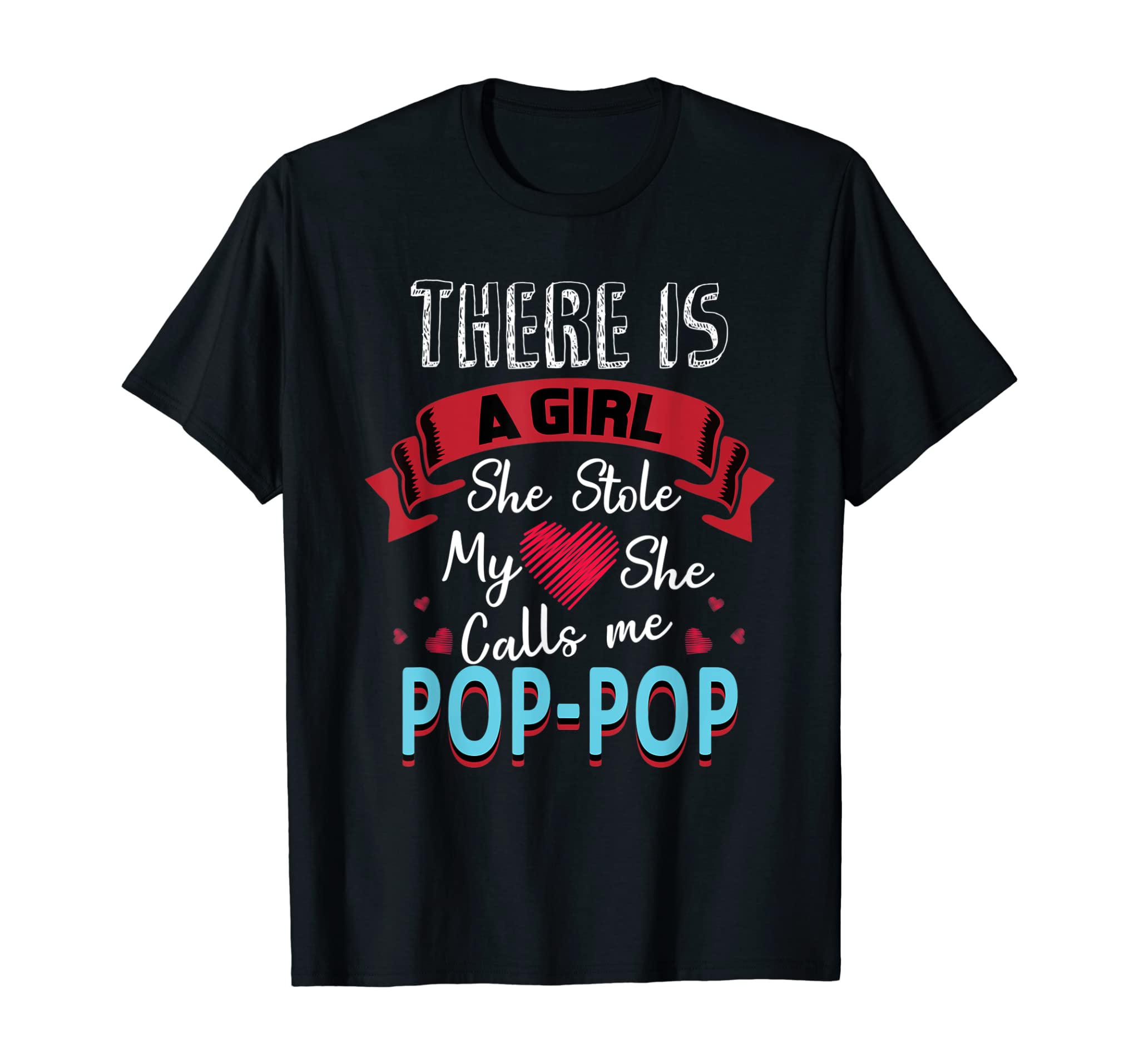 Father’s Day Gifts T-Shirt for Pop-pop from Daughter New Dad T-Shirt