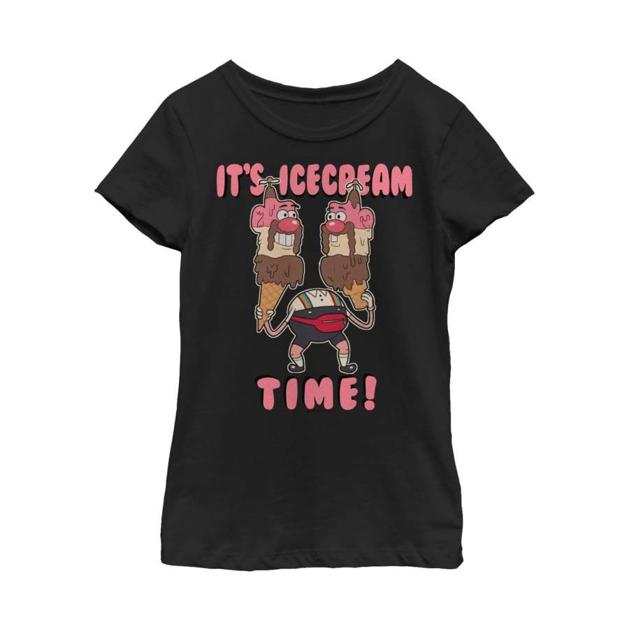 Uncle Grandpa Girl’s It’s Ice Time  T Shirt