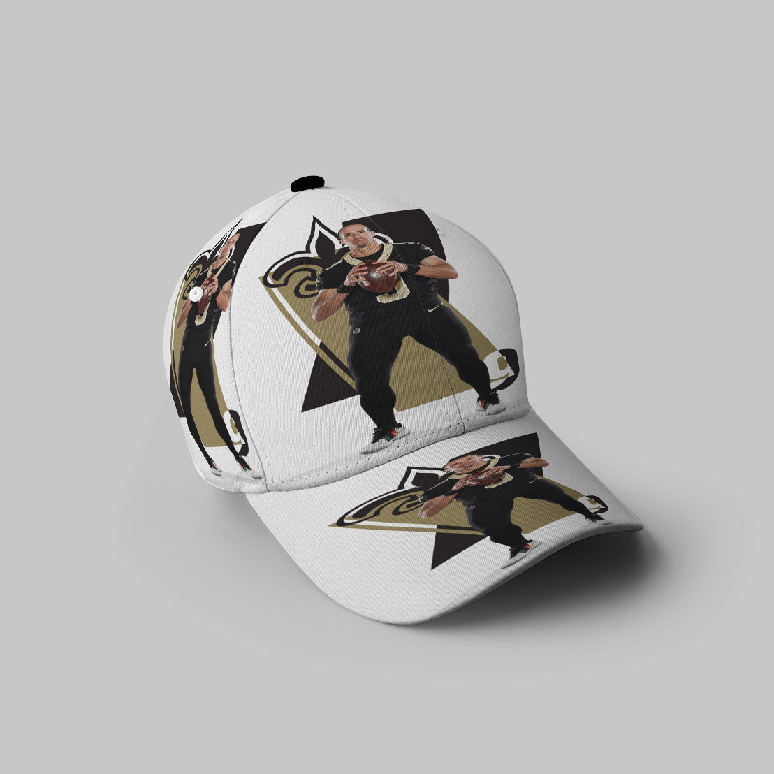 New Orleans Saints Drew Brees4 3D Printing Baseball Cap Classic Hat