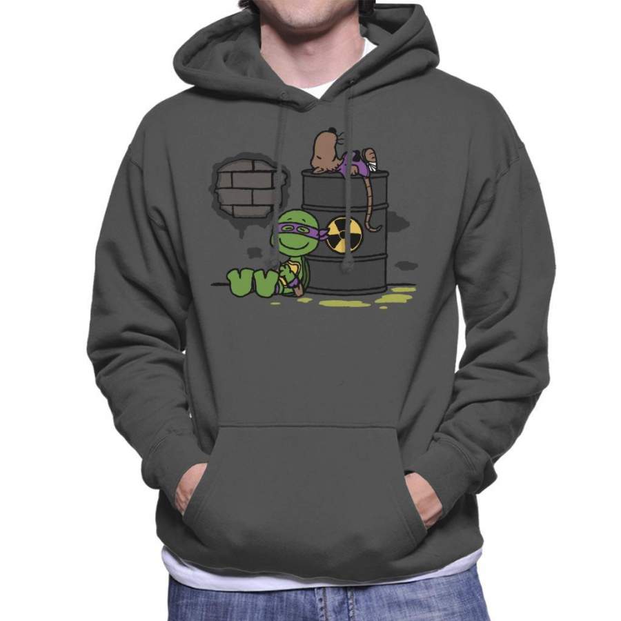Splooty TMNT Peanuts Men's Hooded Sweatshirt - EmprintsTOP