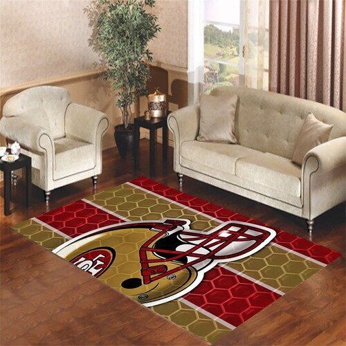 Green Bay Packers Helmet Living Room Carpet Rugs