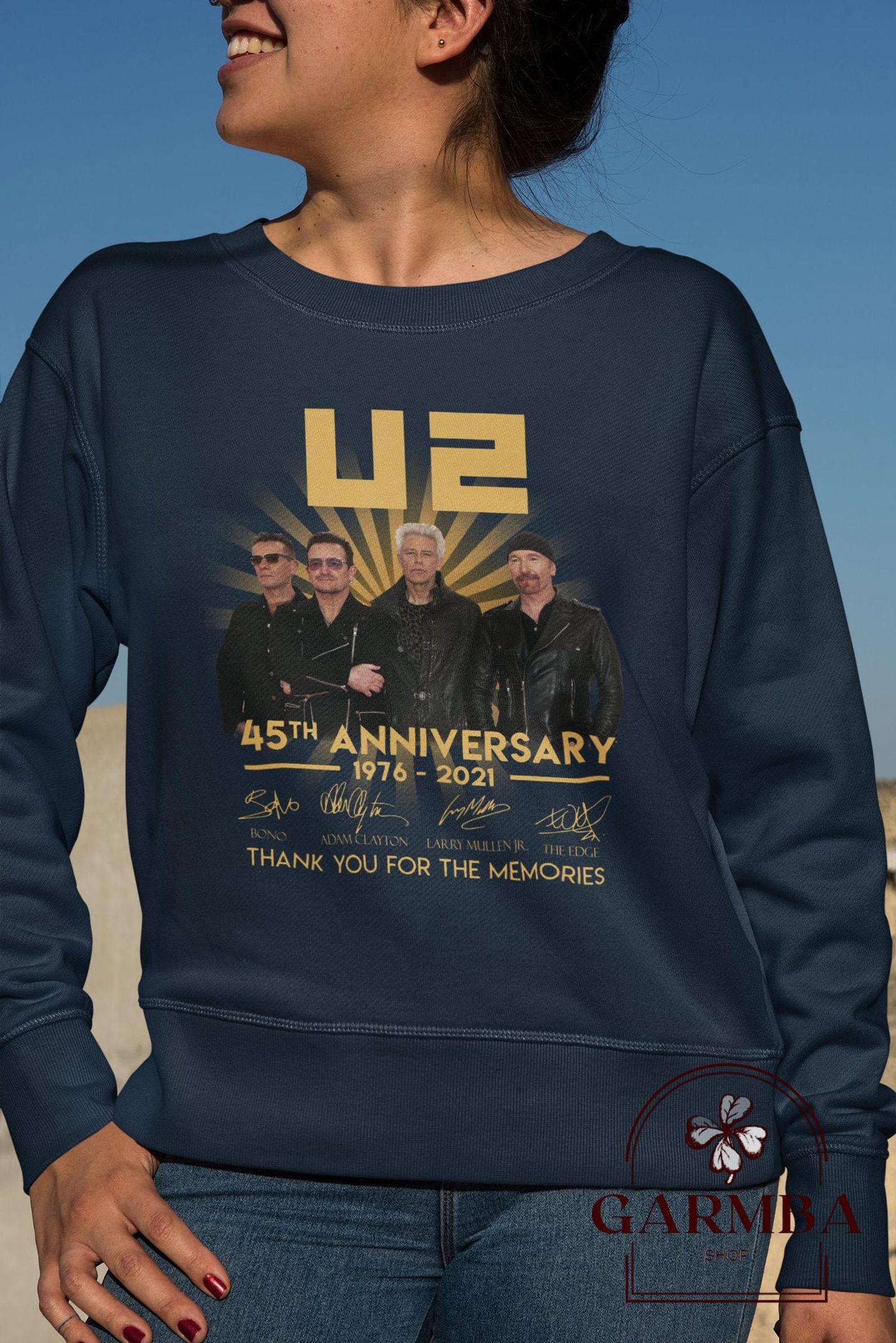 U2 45Th Anniversary T-Shirt The Joshua Tree U2 Irish Rock Band Tee Vintage U2 Band Shirt U2 Band Forever Love Gift For Fan