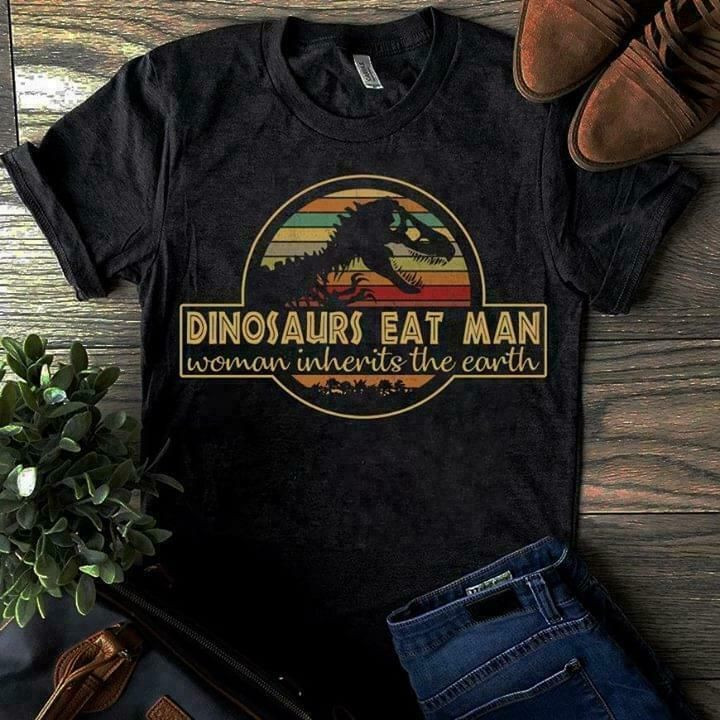 Jurassic World Dinosaurs Eat Man Woman Inherit Shirt