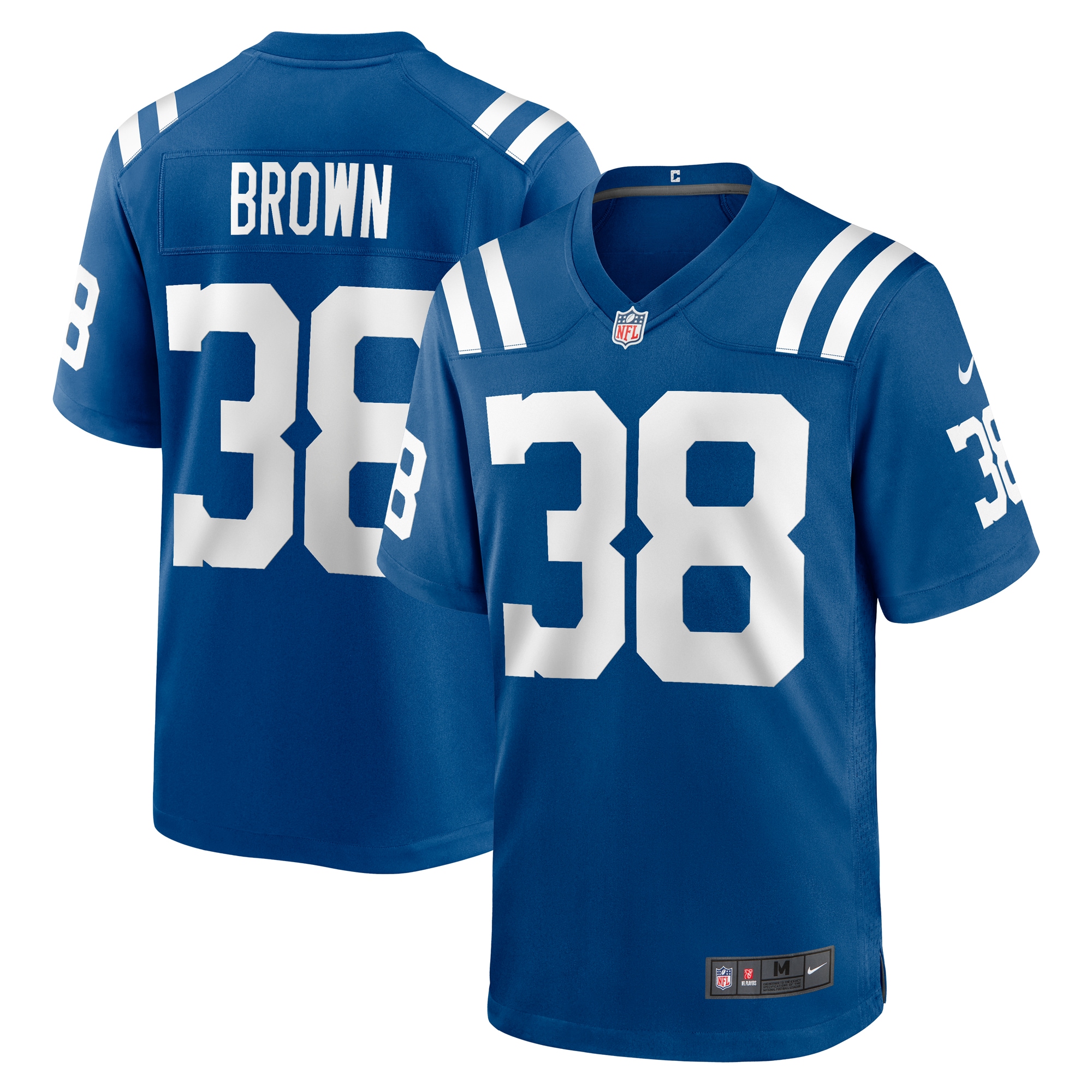 Pharaoh Brown Indianapolis Colts Game Player Jersey – Royal