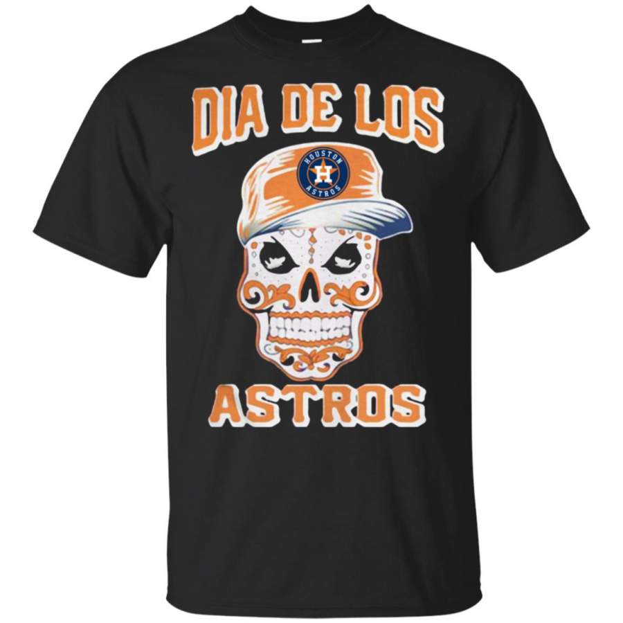 Dia de los astros skull Houston Astros T Shirt – Moano Store