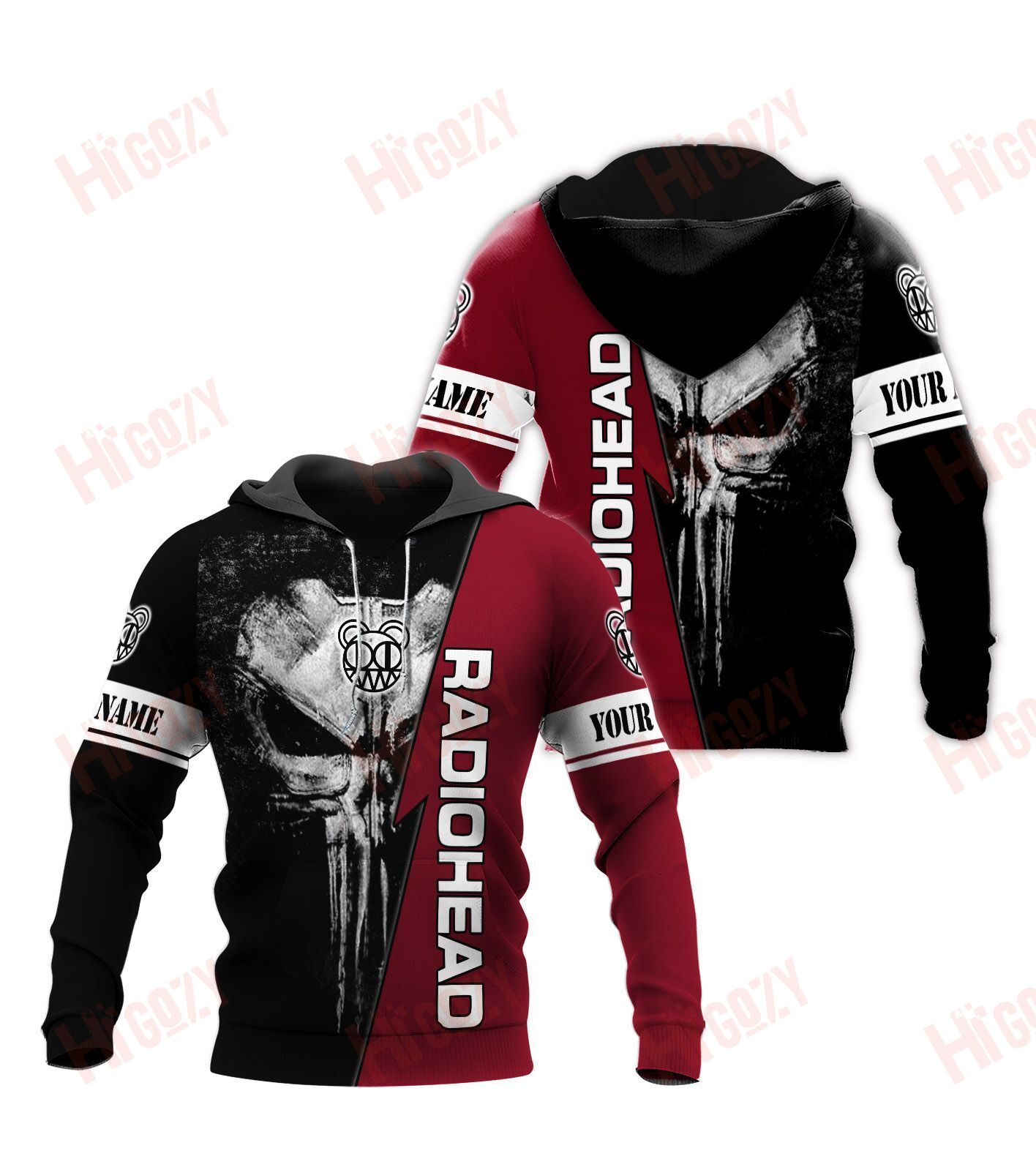 Radiohead 3D All Over Printed Clothes – V730