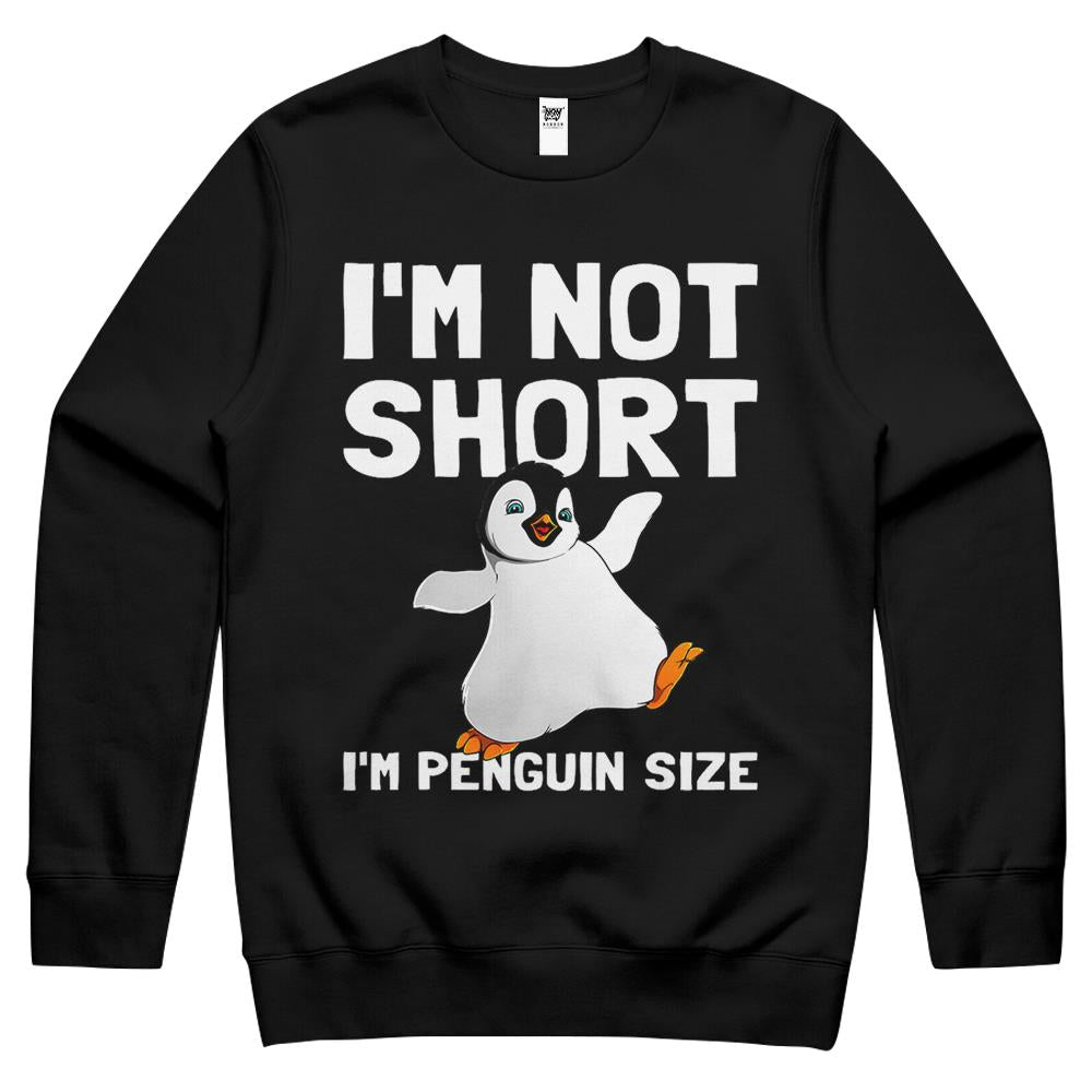 Funny Penguin Gift For Women Kids Men Penguin Bird Lover Crewneck Sweatshirt