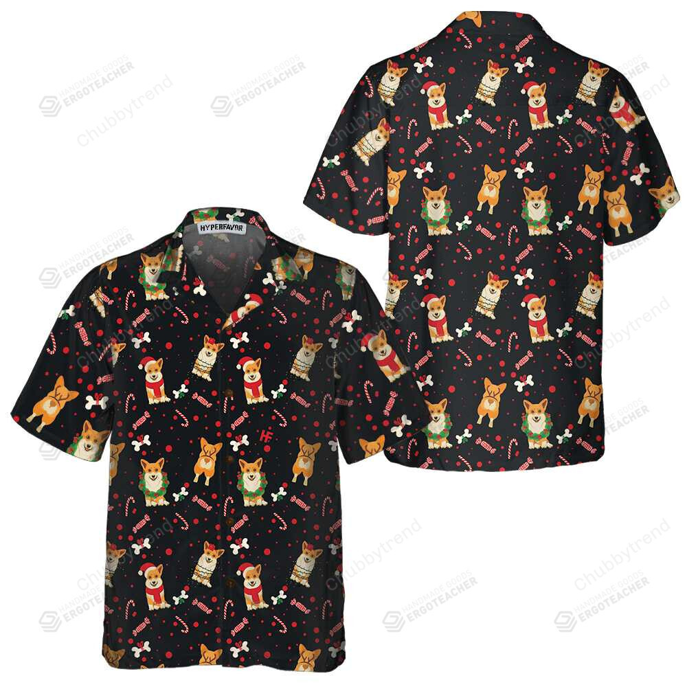 Christmas Corgis Dog Hawaii Shirt Ha26331