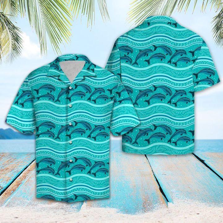 Higozy™ Love Dolphin – Hawaiian shirts – TD171