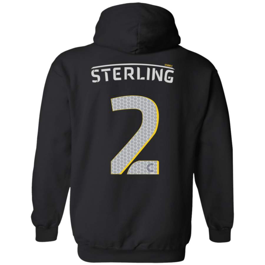 Exclusive Scott Sterling Jersey Pullover Hoodie 8 oz.