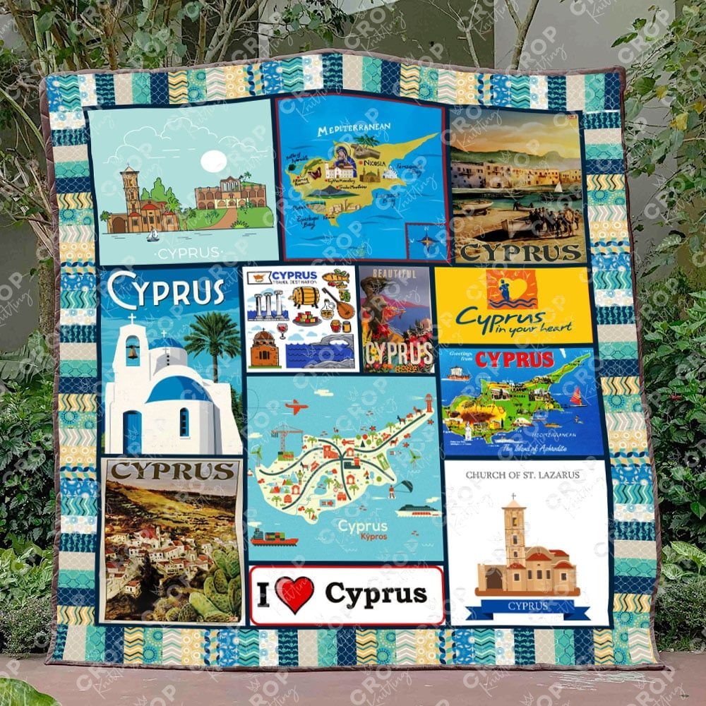 Cyprus QH 3D Quilt Blanket 193