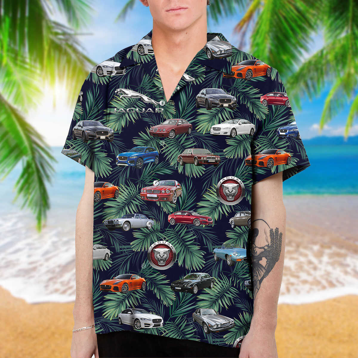 Jaguar Hawaii Shirt Collection Art Hawaii Ha11549