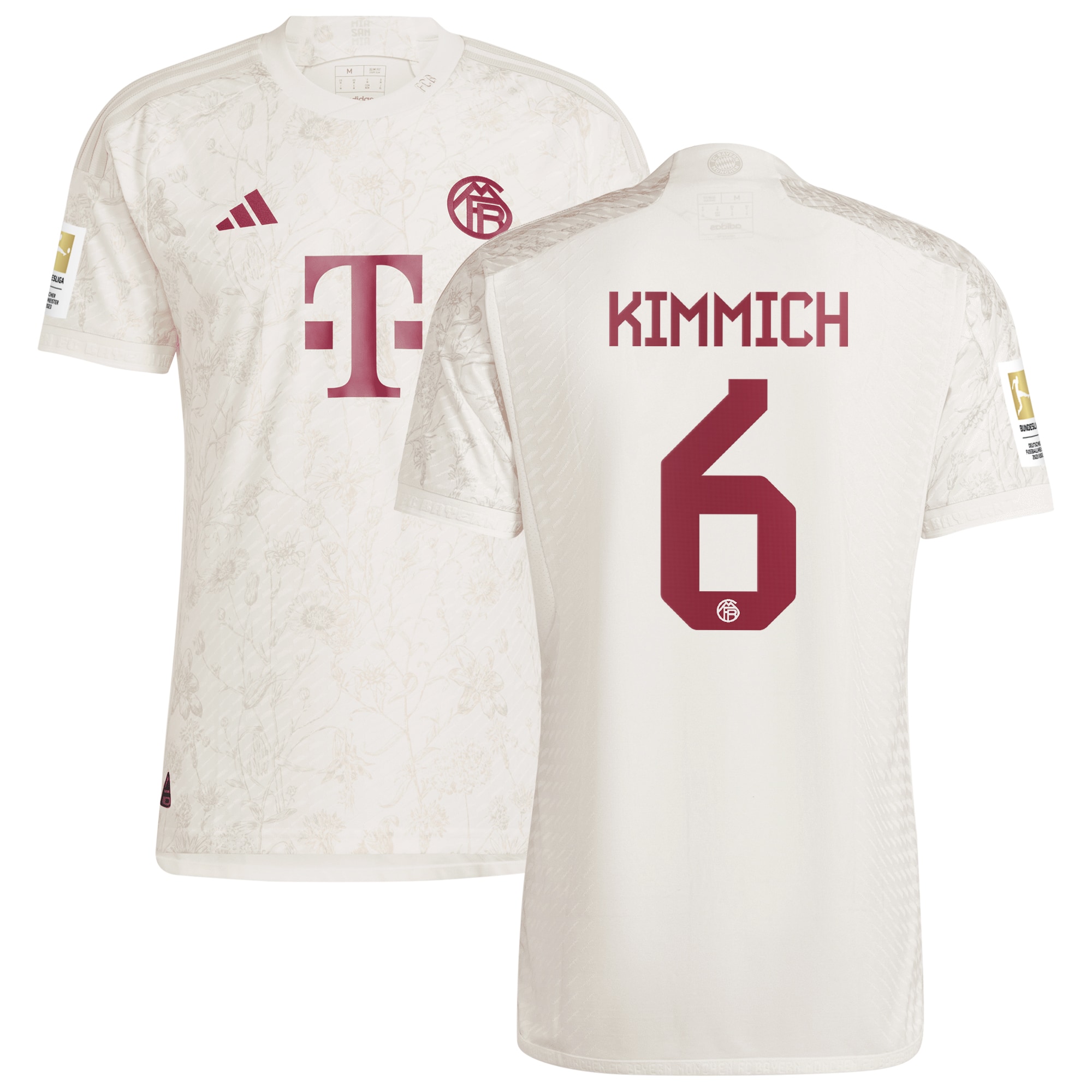 Joshua Kimmich Bayern Munich 2023/24 Third Authentic Jersey – White