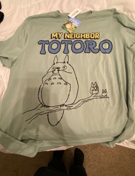 Studio Ghibli My Neighbor Totoro Shirt Outfit