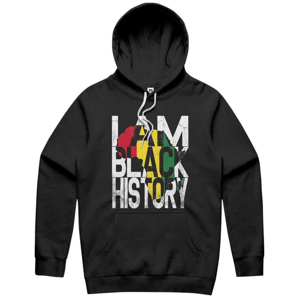 I Am Black History Month African American Pride Hoodie