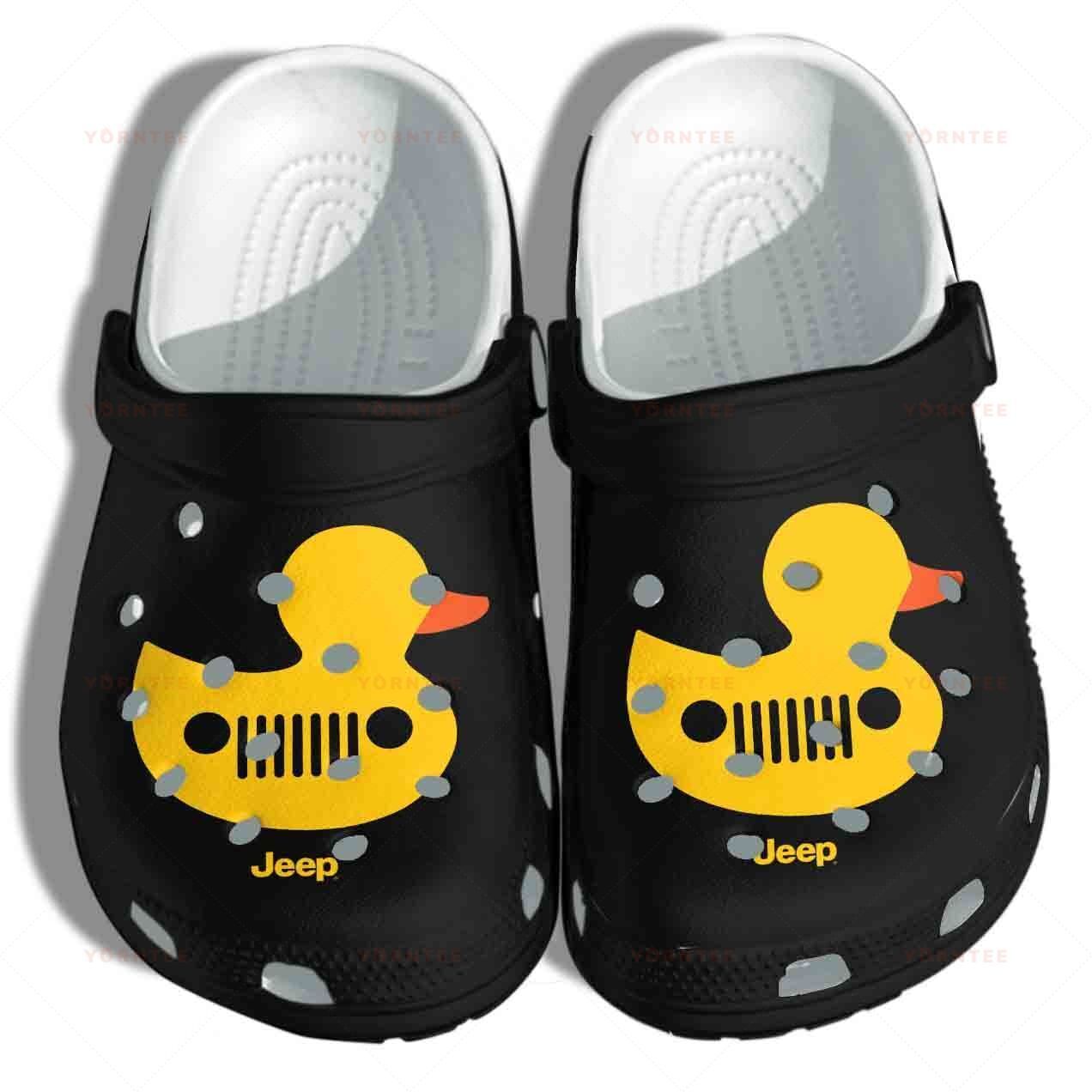 Duck Jeep Clogs Shoes – Funny Duck Clog Birthday Gift For Girl Daughter Sister Friend