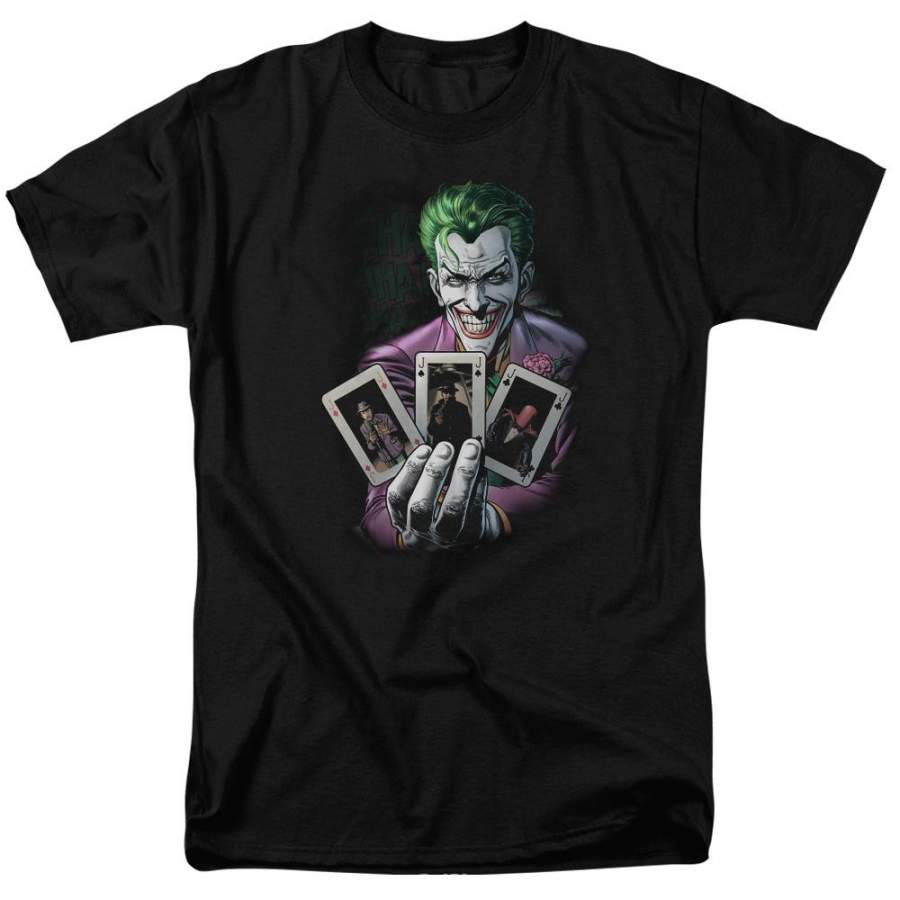 Batman 3 Of A Kind Men’s 18/1 Cotton Short-Sleeve T-Shirt