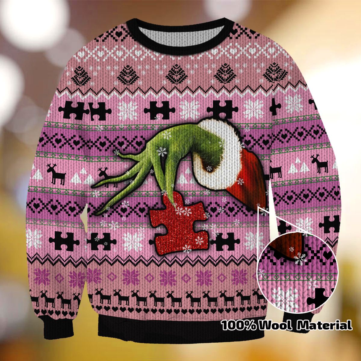 Autism Ugly Christmas TH02 Sweater