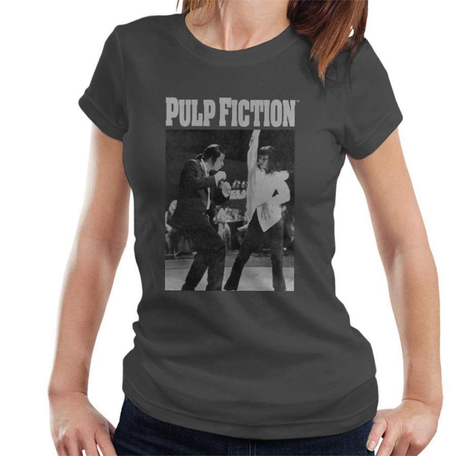 Pulp Fiction Dancing Jack Rabbit Slims Vincent Mia Women’s T-Shirt