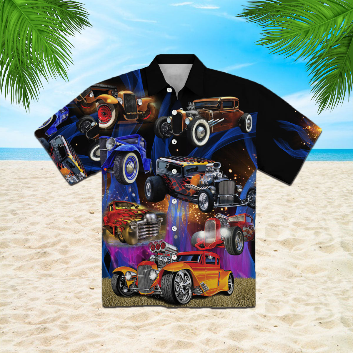 Oragontee Hot Rod Hawaii Shirt For Men Women Adult Ha6299