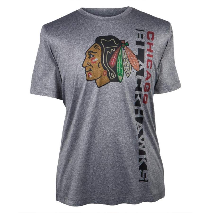 Chicago Blackhawks – Punch Out Logo Soft T-Shirt